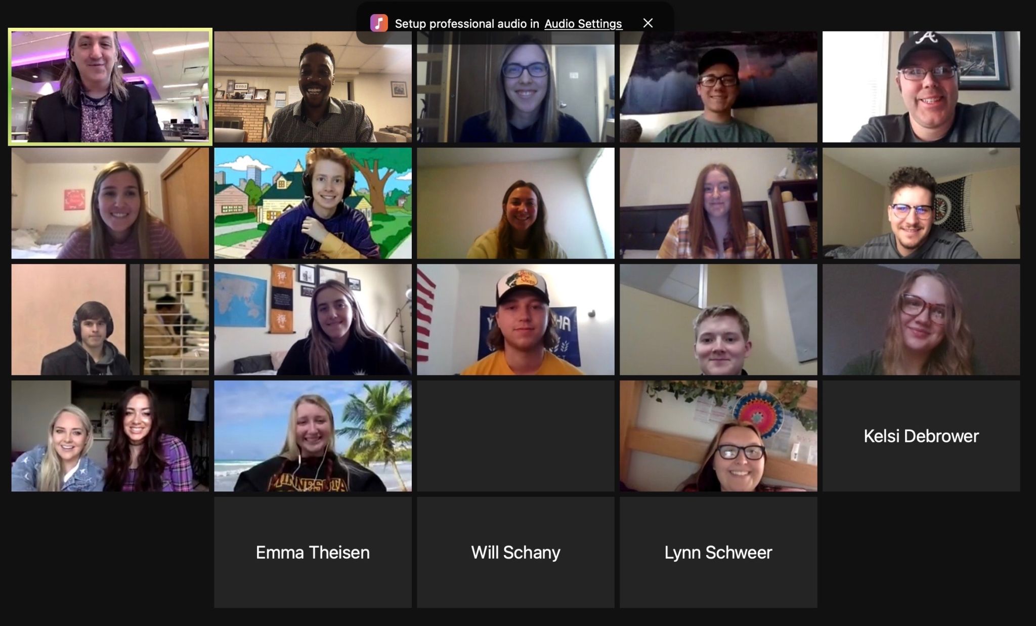 Tinashe Chaponda speaking engagement