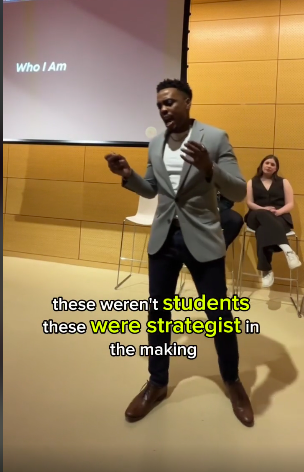 Tinashe Chaponda speaking engagement